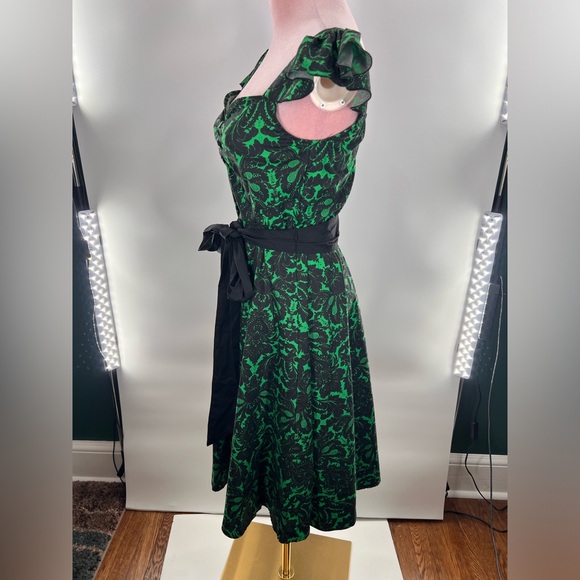 EUC Chicstar Ruffle Sleeve Flare Dress - Picture 10 of 12